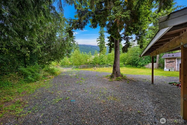 6258 Bellwood Dr, Maple Falls, WA 98266 - view of yard