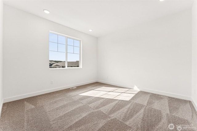 13937 181st St E Unit 8, Puyallup, WA 98374 - empty room featuring carpet and recessed lighting