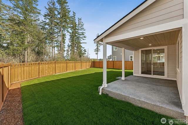 13937 181st St E Unit 8, Puyallup, WA 98374 - fenced backyard featuring a patio area