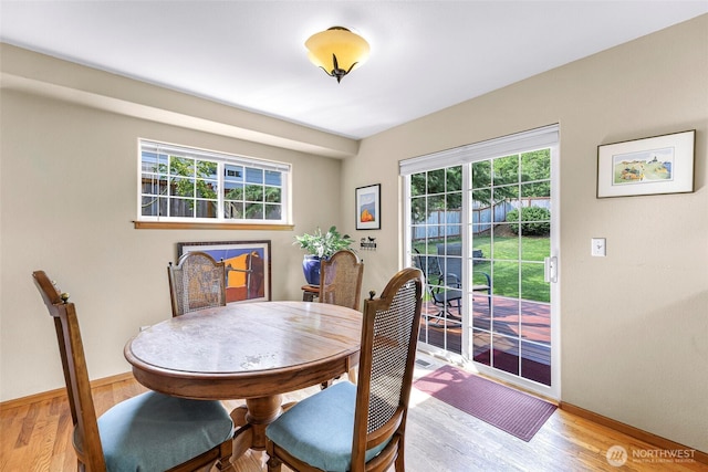 2616 16th St, Bellingham, WA 98229 - dining area featuring light wood finished floors and baseboards