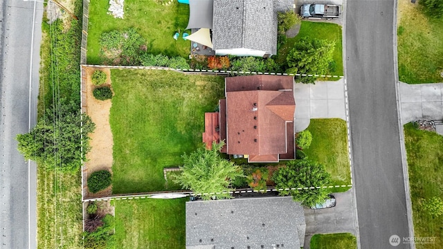 2616 16th St, Bellingham, WA 98229 - aerial view of property and surrounding area featuring property parcel outlined