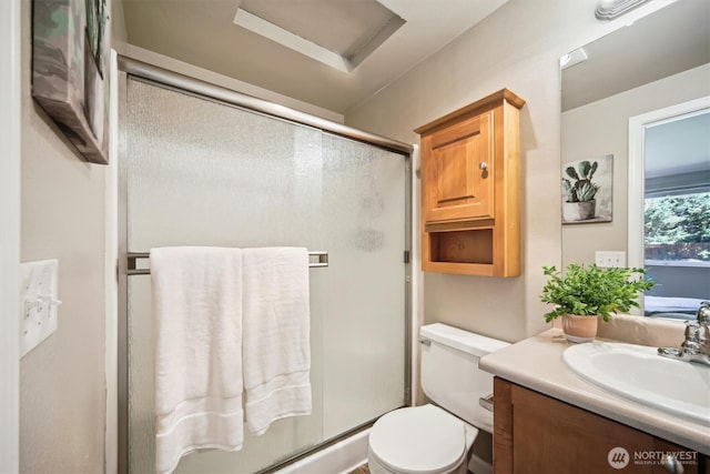 26327 116th Ave SE Unit E102, Kent, WA 98030 - full bathroom featuring vanity and a stall shower