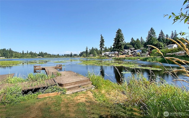 2102 256th St NW, Stanwood, WA 98292 - dock area with a water view