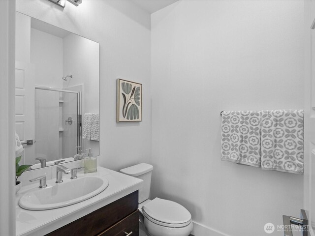 14031 3rd Ave NE, Duvall, WA 98019 - full bathroom with a shower stall and vanity