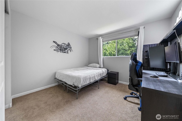 2822 Garden Ct Unit B, Steilacoom, WA 98388 - bedroom featuring carpet and a desk