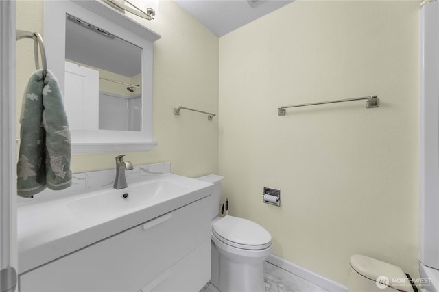 2822 Garden Ct Unit B, Steilacoom, WA 98388 - full bath featuring marble finish flooring and vanity