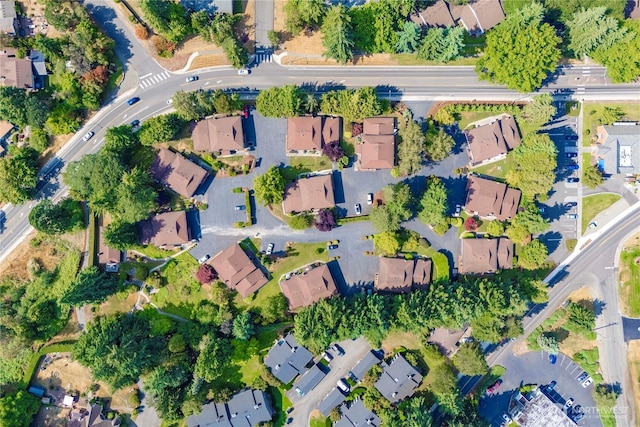 2822 Garden Ct Unit B, Steilacoom, WA 98388 - aerial view of property and surrounding area featuring nearby suburban area