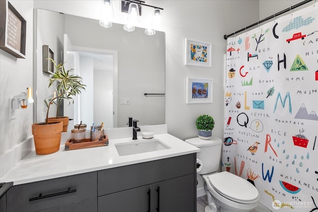 21511 50th Ave W Unit E, Mountlake Terrace, WA 98043 - full bathroom with vanity and a shower with shower curtain