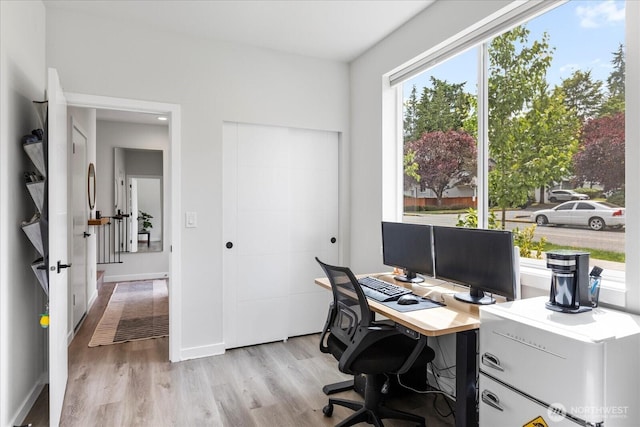21511 50th Ave W Unit E, Mountlake Terrace, WA 98043 - office space with wood finished floors and baseboards