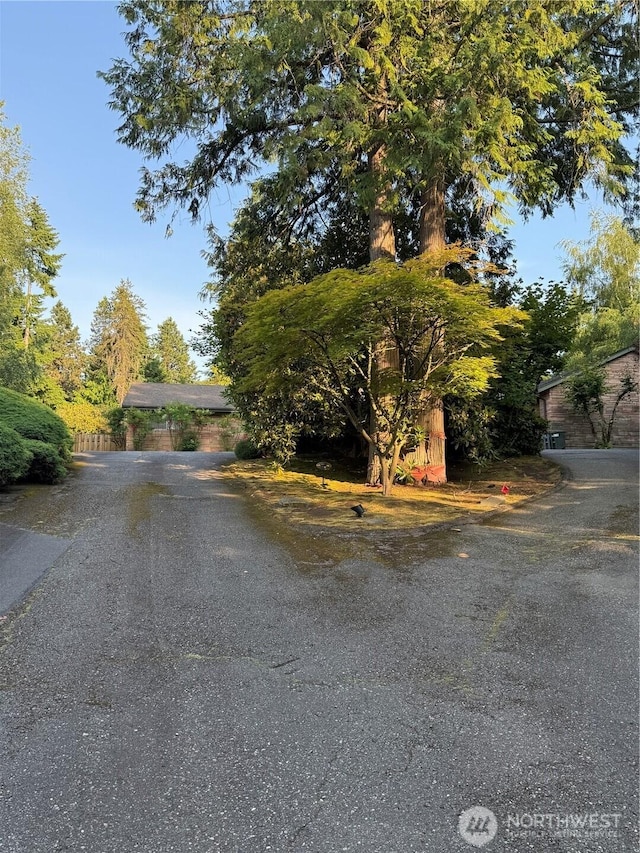 8855 Points Dr NE, Clyde Hill, WA 98004 - view of asphalt driveway