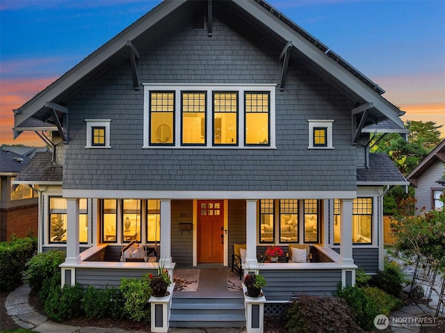 2836 32nd Ave S, Seattle, WA 98144 - rear view of property with a porch