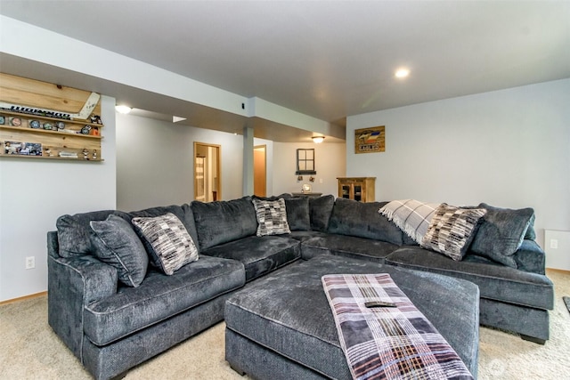 15205 197th St E, Orting, WA 98360 - carpeted living room featuring baseboards
