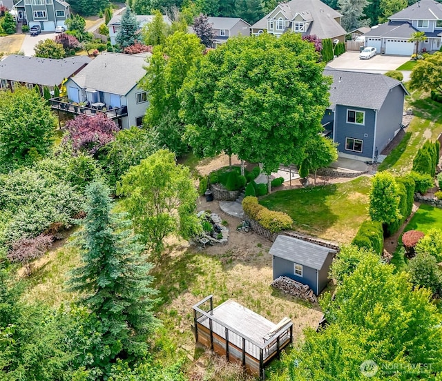15205 197th St E, Orting, WA 98360 - aerial perspective of suburban area