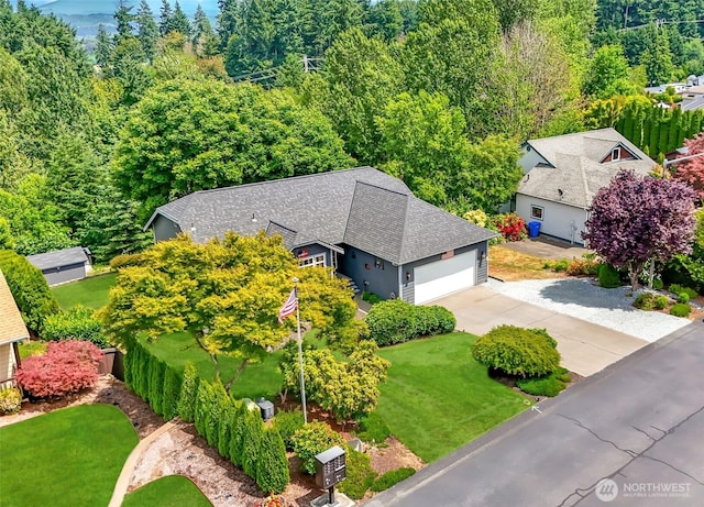 15205 197th St E, Orting, WA 98360 - aerial view of property and surrounding area