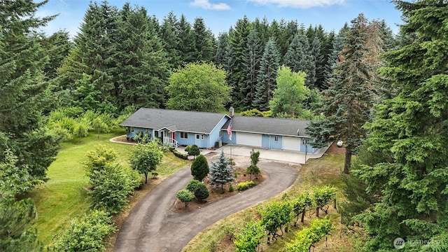 116 Noble Rd, Winlock, WA 98596 - view from above of property featuring a forest