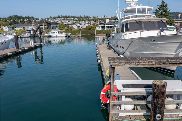 1909 Skyline Way Unit F, Anacortes, WA 98221 - dock with a water view