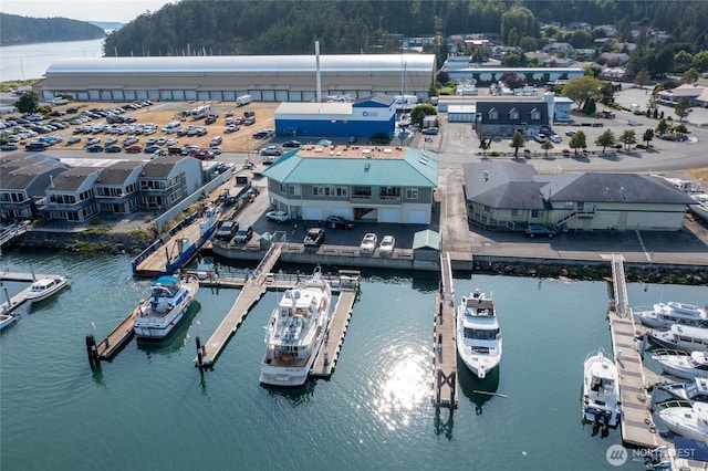 1909 Skyline Way Unit F, Anacortes, WA 98221 - bird's eye view of a nearby body of water