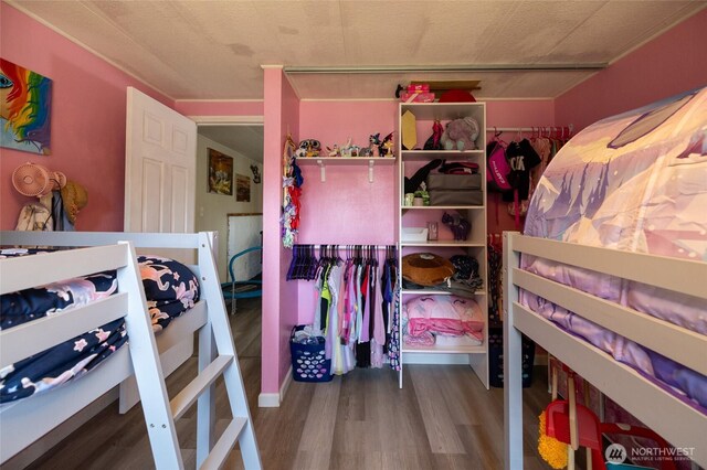 404 W Vine St, Chehalis, WA 98532 - bedroom with wood finished floors