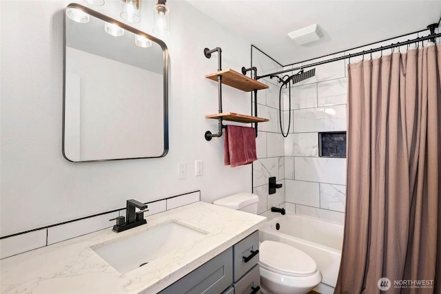 5128 N 48th St, Tacoma, WA 98407 - bathroom featuring vanity and shower / bath combo