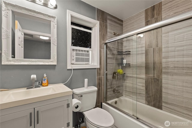 12027 78th Ave S, Seattle, WA 98178 - bathroom with combined bath / shower with glass door and vanity