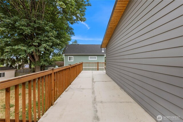 12027 78th Ave S, Seattle, WA 98178 - view of side of property featuring a deck