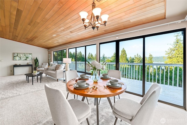 818 179th Pl NE, Bellevue, WA 98008 - sunroom / solarium with a chandelier and vaulted ceiling