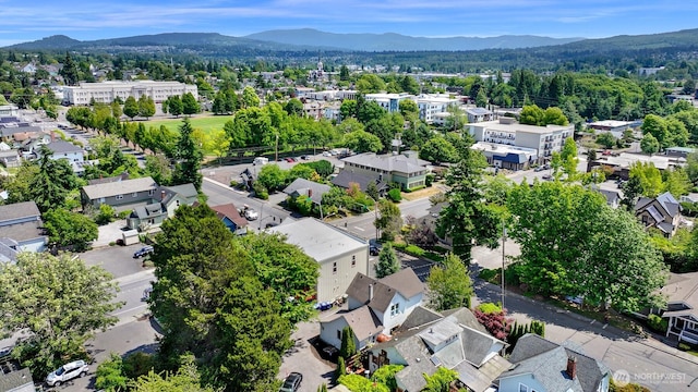 1609 F St, Bellingham, WA 98225 - aerial view of a mountainous background