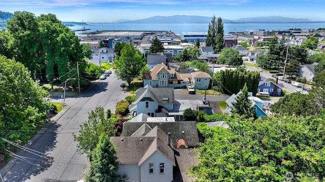 1609 F St, Bellingham, WA 98225 - bird's eye view of a water and mountain view