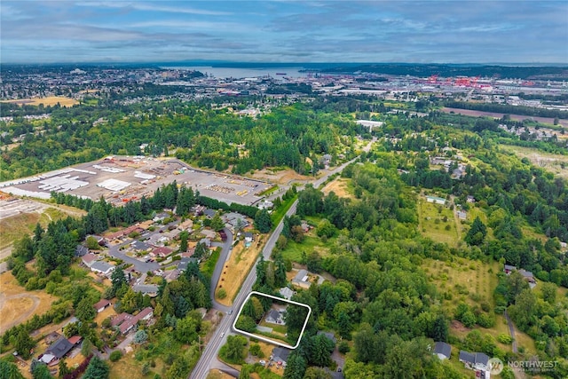 4415 Waller Rd E, Tacoma, WA 98443 - view of property location with property parcel outlined
