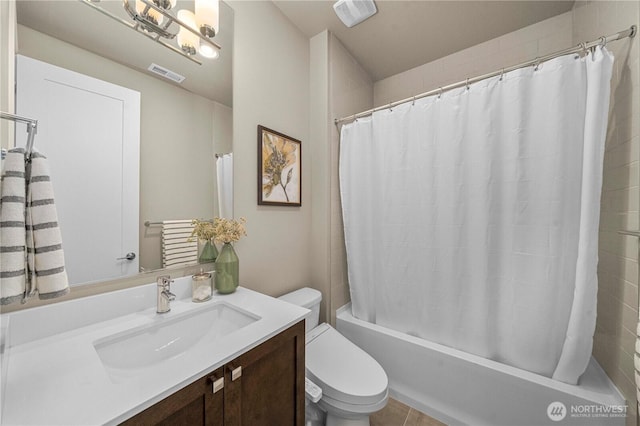 10259 133rd Ct NE, Redmond, WA 98033 - full bathroom with vanity and shower / bath combination with curtain