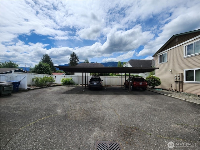133 W 4th St, North Bend, WA 98045 - view of covered parking lot