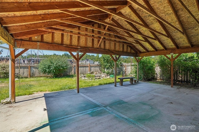 87 Chickadee Dr, Kelso, WA 98626 - fenced backyard featuring a patio area