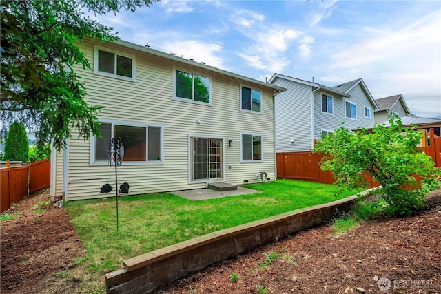 2101 62nd St SE, Auburn, WA 98092 - back of house with a fenced backyard