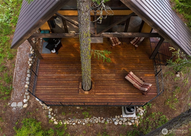 24302 Saddle St, Leavenworth, WA 98826 - view of deck