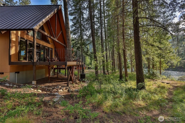 24302 Saddle St, Leavenworth, WA 98826 - view of yard featuring a wooden deck