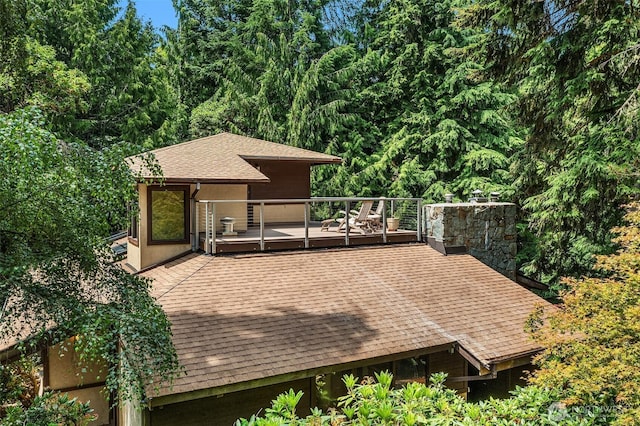 view of deck