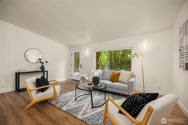 1524 Toe Jam Hill Rd NE, Bainbridge Island, WA 98110 - living area featuring wood finished floors