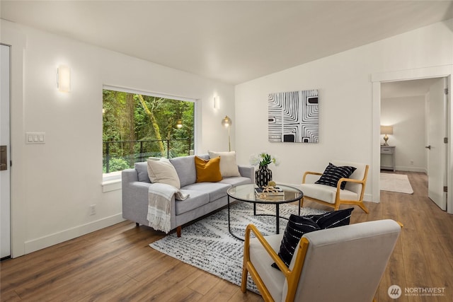 1524 Toe Jam Hill Rd NE, Bainbridge Island, WA 98110 - living area featuring wood finished floors