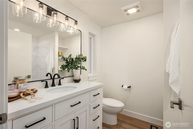 1524 Toe Jam Hill Rd NE, Bainbridge Island, WA 98110 - full bathroom with vanity and wood finished floors