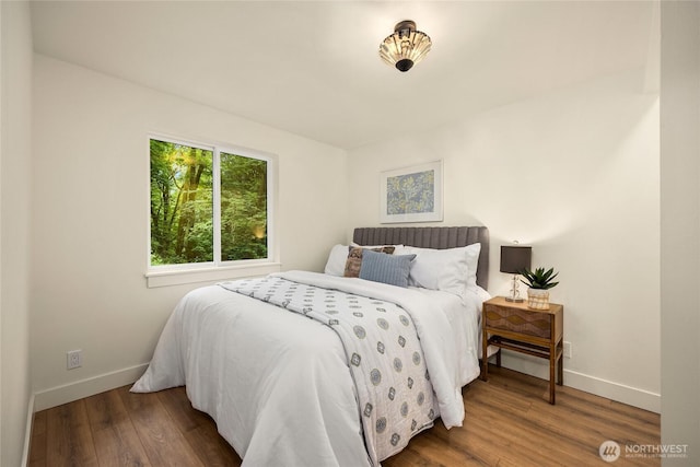 1524 Toe Jam Hill Rd NE, Bainbridge Island, WA 98110 - bedroom with baseboards and wood finished floors