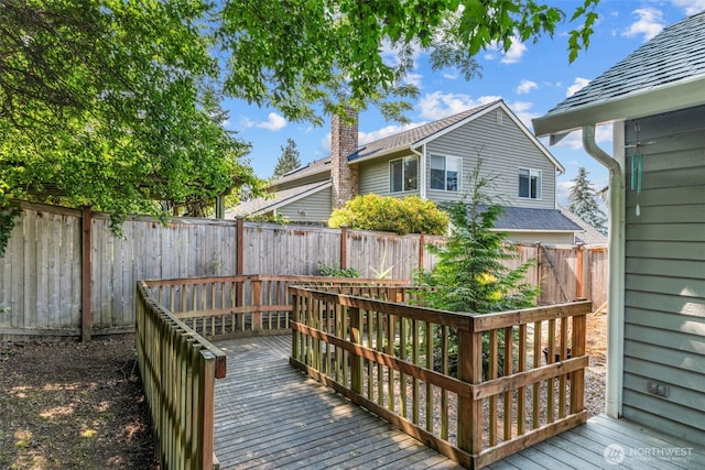 5040 Mill Pond Loop SE, Auburn, WA 98092 - deck featuring a fenced backyard