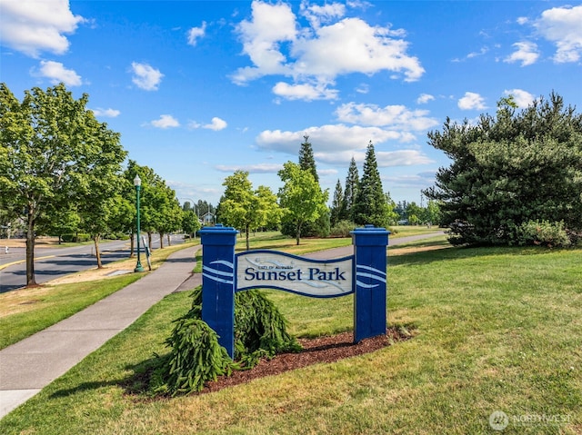 5040 Mill Pond Loop SE, Auburn, WA 98092 - community / neighborhood sign with a lawn