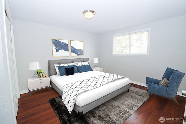 7014 S Fife St, Tacoma, WA 98409 - bedroom with hardwood / wood-style floors