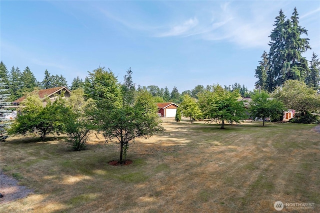 4119 72nd St E, Tacoma, WA 98443 - view of yard with an outbuilding and a garage