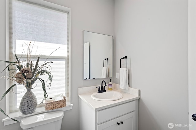 1575 Kingsley Ave, Blaine, WA 98230 - half bath with vanity and toilet