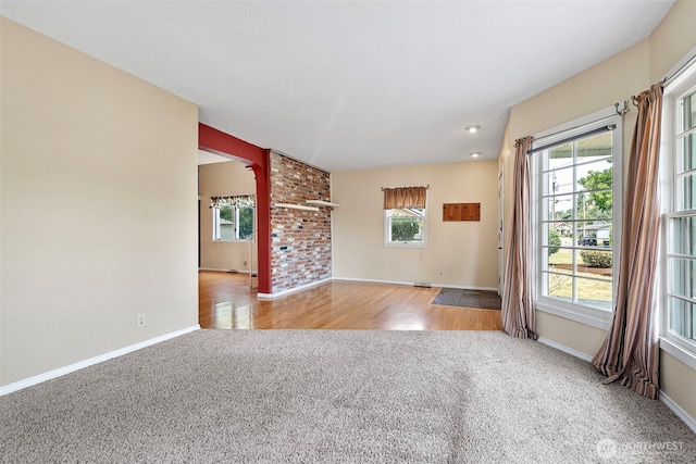 406 4th St NE, Puyallup, WA 98372 - spare room featuring carpet and baseboards