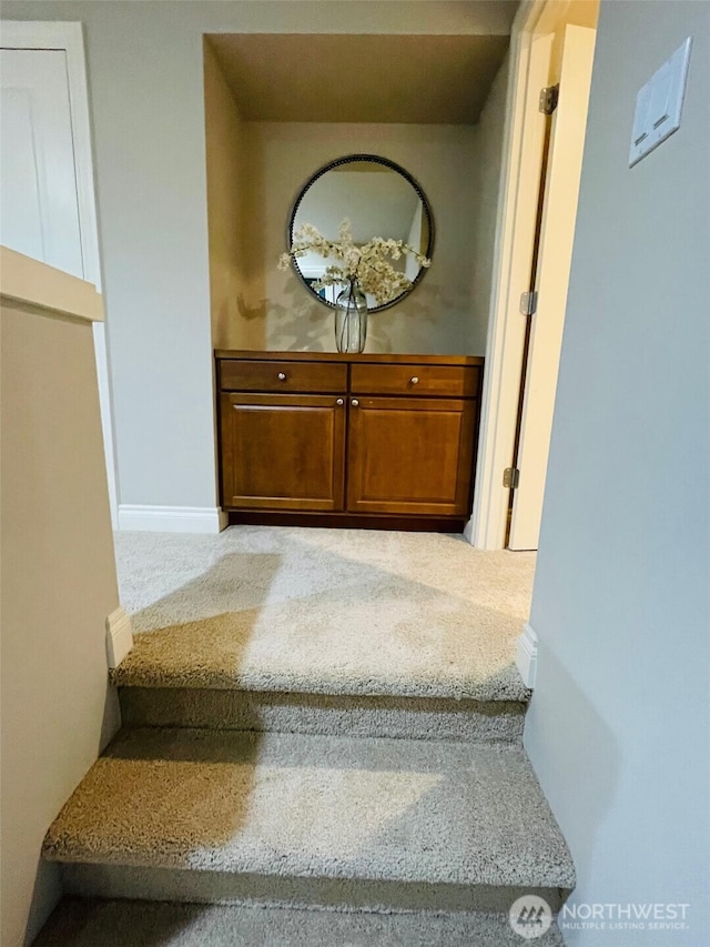 6802 156th Pl NE, Redmond, WA 98052 - stairs with carpet flooring