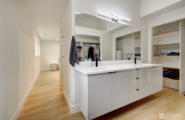 1611 NE 113th St Unit 421, Vancouver, WA 98686 - walk in closet with light wood-style flooring