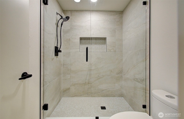 1611 NE 113th St Unit 421, Vancouver, WA 98686 - full bathroom with a stall shower and toilet