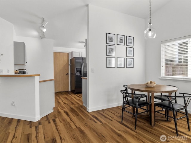 839 Avalon Ct SE, Olympia, WA 98513 - dining space with wood finished floors and baseboards